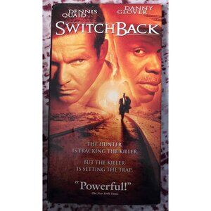 Switchback - Dennis Quaid Danny Glover (VHS, 1997) Thriller Suspense Movie